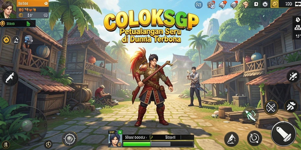 Tampilan gameplay <strong>COLOKSGP</strong> yang menampilkan petualangan seru di dunia terbuka.