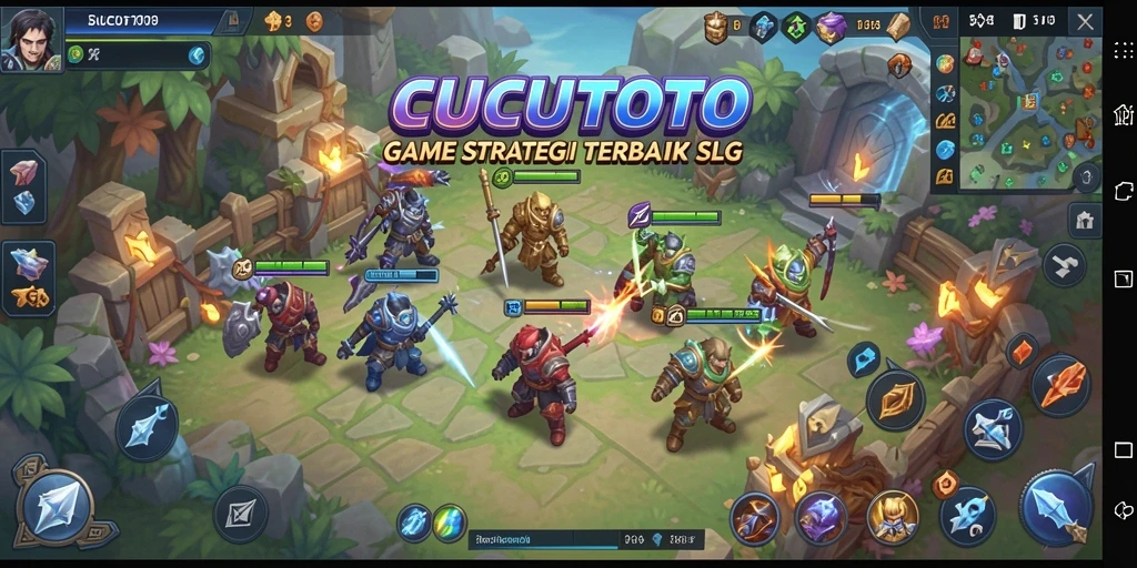 Tampilan gameplay CUCUTOTO yang menegangkan dan menarik.