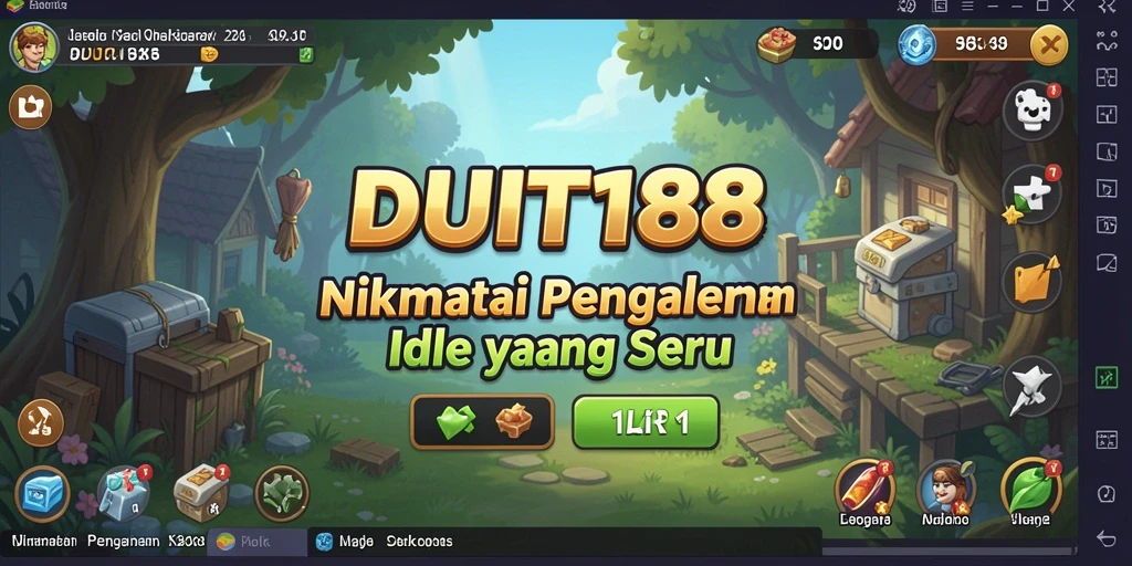 Tampilan menarik dari gameplay Idle DUIT188 yang membuat ketagihan.