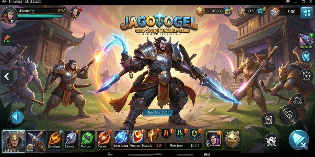Tampilan gameplay seru di JAGOTOGEL dengan berbagai strategi yang dapat diterapkan.