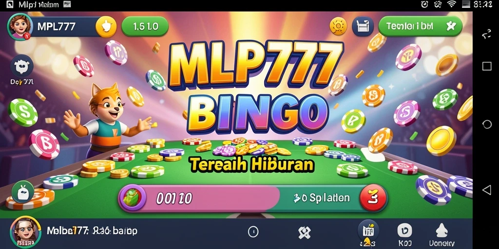 Tampilan gameplay menarik dan penuh warna di MPL777.