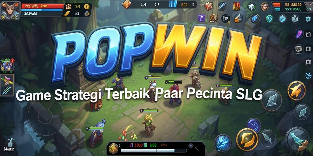 Gameplay seru dan strategis di dunia POPWIN yang menantang.
