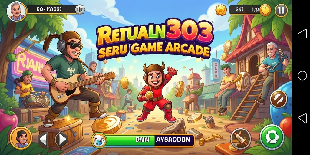 Tampilan gameplay seru dari RATU303 yang mengasyikkan.