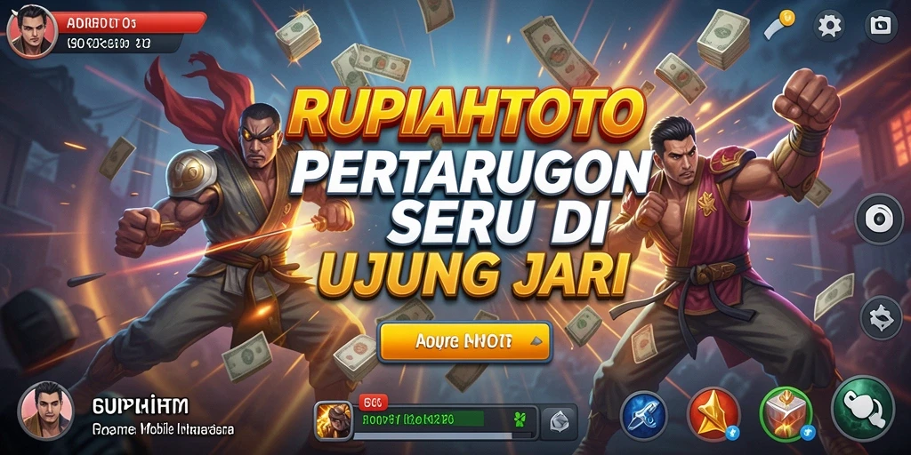 Gameplay mendebarkan di arena pertarungan RUPIAHTOTO