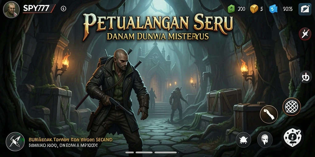 Tampilan gameplay SPY77 dengan petualangan seru yang mengasyikkan.