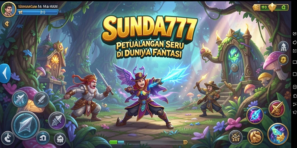 Tampilan gameplay SUNDA777 yang menonjolkan petualangan mendebarkan.