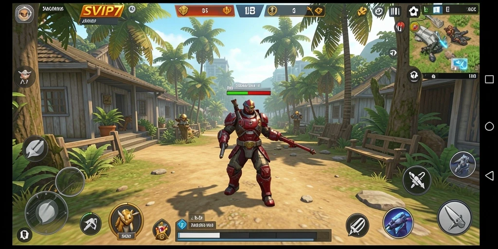 Tampilan gameplay SVIP7 yang memukau dalam dunia Simulation.